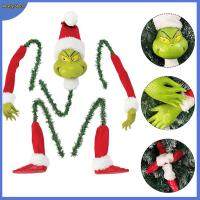 Grinch Arm Leg Head Ornaments Holder Christmas Tree Decorations Xmas Party Gift Christmas Tree Classic Decorations