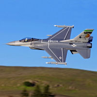 เครื่องบินไฟฟ้า พร้อมชุดไฟ FMS F-16C Fighting Falcon 70mm. EDF Jet PNP 813mm. Rc