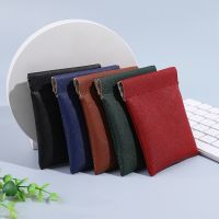 【CW】☁◙  Pu Leather Coin Purse Men Small Short Wallet Money Change Earbuds Credit Card Holder for Kids