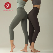 Moving Peach Yoga Pants for women Cropped Leggings High Waist Butt Lifting