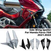 AMARK ด้านหน้า Light Cowl ด้านข้าง Winglet Wind Fairing Wing Fin สปอยเลอร์ Trim สำหรับ Honda Forza750 2021 2022