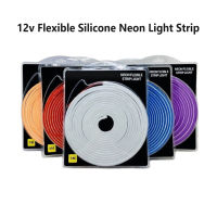 Dragonpad Led ซิลิโคนยืดหยุ่น Neon Light Strip Set 2835 5M 12V แรงดันต่ำ6X12กันน้ำยืดหยุ่น Light Strip