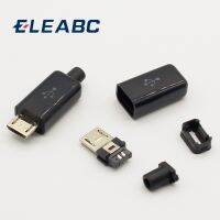 【Worth-Buy】 E-Dokan 10ชิ้น DIY USB Type B ชาย5pin สี่ชิ้นประกอบขั้วต่อปลั๊กซ็อกเก็ต