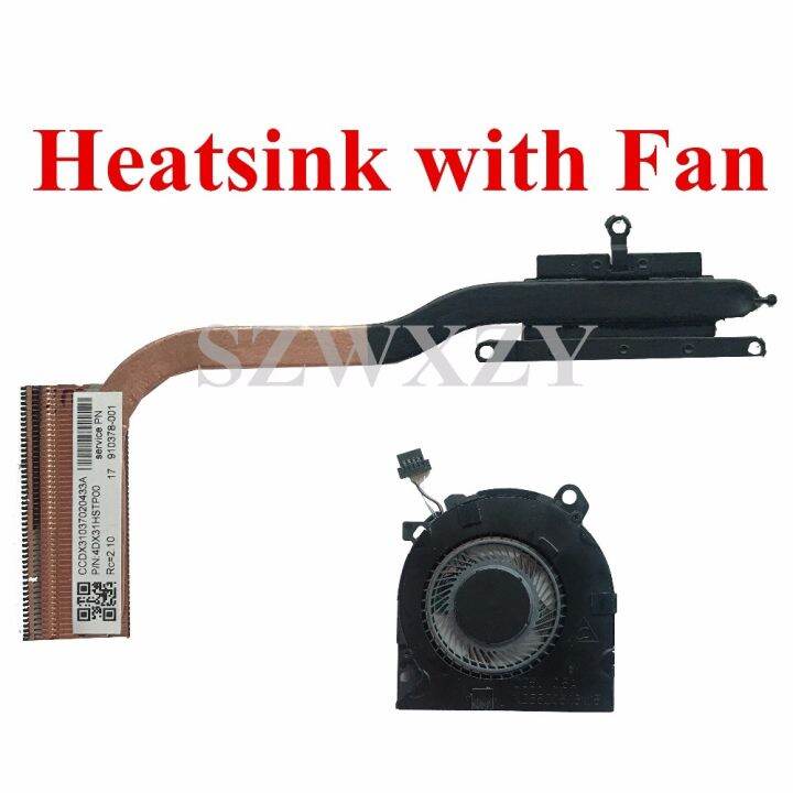 genuine-quality-for-hp-x360-13-ac-laptop-cpu-cooling-radiator-heatsink-with-fan-910378-001-923020-001