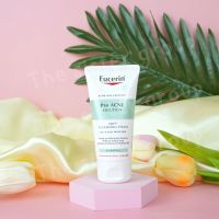 Eucerin Pro Acne Solution Soft Cleansing Foam 50g Exp 02/2024  ยูเซอริน โปร แอคเน่ ซอฟต์ คลีนซิ่ง โฟม ขนาดพกพา