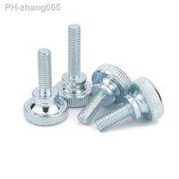 1/5pc DIN464 GB834 Carbon Steel Knurl High Step Head Thumb Screws M3 M4 M5 M6 M8 M10 Curtain Wall Glass Lock Thumbscrew Adjust