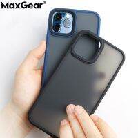 【digital technology】กันกระแทกกันชน Hard Matte Case สำหรับ iPhone 14 13 12 11 Pro Max Mini X S XR 7 8 Plus กล้องป้องกันกรอบโปร่งใส