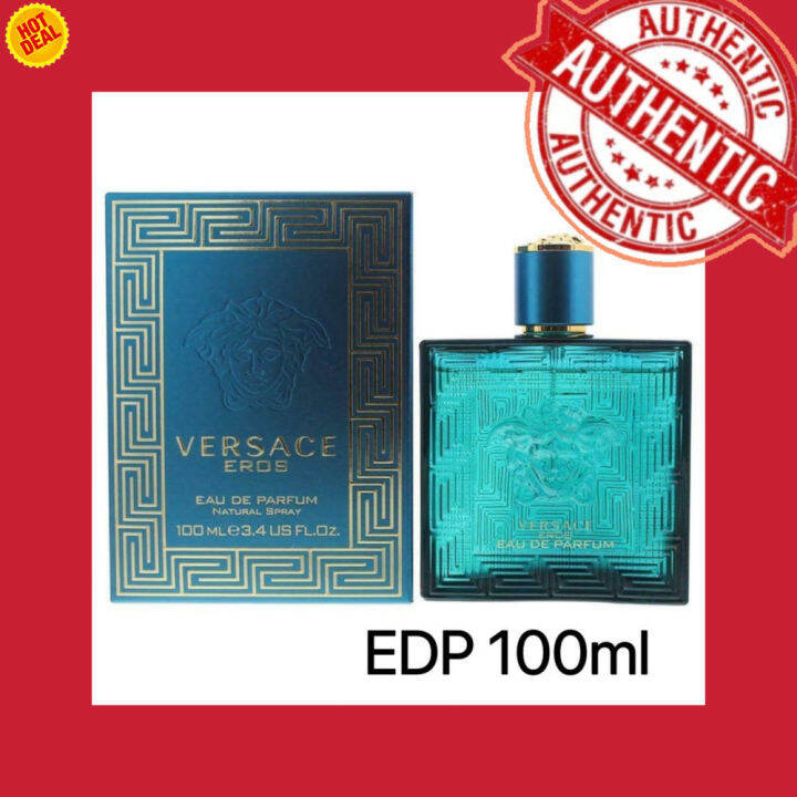 Versace Eros EDP 100ml for men [ Versace perfume fragrances Eau