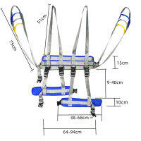 สายรัดเข็มขัดถ่ายโอนเครื่องช่วยยืน สลิงยกผู้ป่วยความจุขนาดใหญ่สำหรับผู้ป่วยสำหรับบ้าน