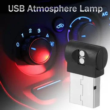 Ekleva Mini USB LED Car Light Auto Interior Atmosphere Light Decorative Lamp  Emergency Lighting PC Auto Colorful Light @ Best Price Online