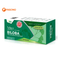 THP biloba 60mg สารสกัดจากใบแปะก๊วย 32 แคปซูล / กล่อง