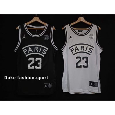 เสื้อกีฬาบาสเก็ตบอล ลายทีม NBA jersey 23 Michael Jordan Paris【basketball jersey】greater paris23no. เสื้อกีฬาแขนสั้น ลายทีม Jordan