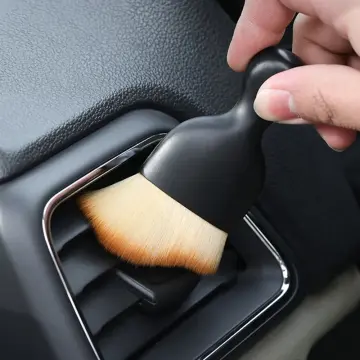 Car interior cleaning tool air conditioner air outlet cleaning