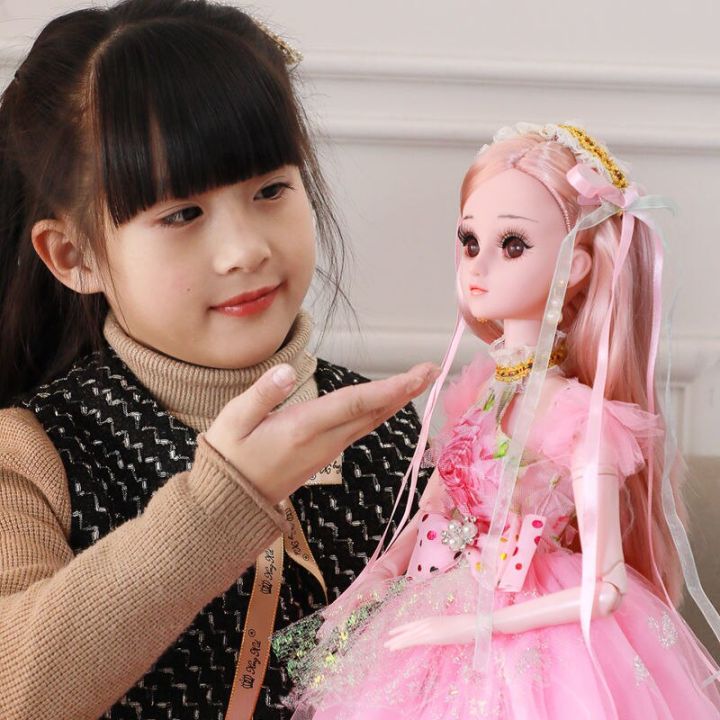 clm090-60ซม-barbie-ตุ๊กตาขนาดใหญ่พูดคุยของเล่นเด็กชุด-up-เจ้าหญิงสาววันเกิดชุดของขวัญ