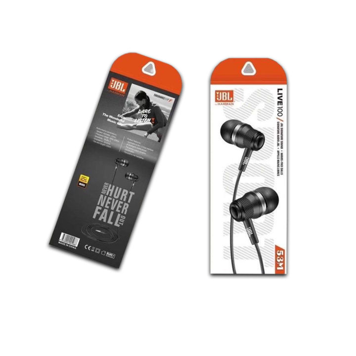 หูฟังjbl-เสียงดี-ใช้ได้หลายรุ่น-หัวเสียบ-3-5mm-ความยาว-1เมตร