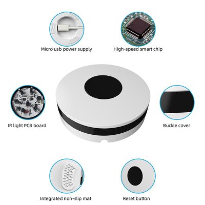 ”【；【-= NEO Wifi IR Remote Control Smart Wireless Infrared Multiftion Remote Control Wifi Series-White