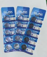 ถ่านนาฬิกา/ถ่านไบออส/ถ่านกระดุม GLINK รุ่น CR2032 3V. 210mAh.(1แพ็ค5ก้อน) คุณภาพดี ราคาถูก ทั้งปลีกและส่ง