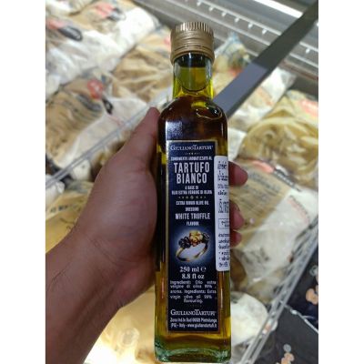 อาหารนำเข้า🌀 Italian natural olive oil bottle whitening white truffle giuliano extra virgin Olive Oil Dressing White Truffle FWhite truffles