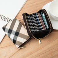 New Casual Wallet Multi-Slot Card Holder Zipper Coin Purse Small Clutch PU Money Bag Purse Cardholder Wallets for Men and Women Wallets