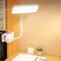 Led Eye Protection Desk Lamp with Clip Usb Rechargeable Table Lamp 360° Flexible Study Lamp Bedroom Reading Book Night Light