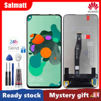 Salmatt จอ LCD แบบดั้งเดิม6.26นิ้วสำหรับ Huawei Nova 5i Pro/ Huawei Nova 5z จอแสดงผล LCD แบบสัมผัสหน้าจอ Digitizer แทนการประกอบสำหรับ Huawei Nova 5i Pro Nova 5z SPN-AL00หน้าจอ SPN-TL00 LCD