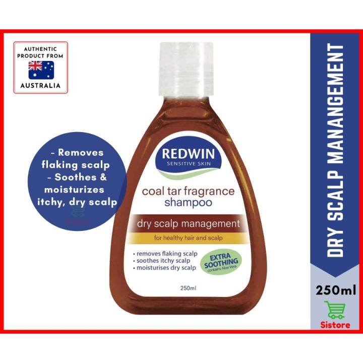 Redwin Coal Tar Shampoo For Dry, Itchy, Flaking Scalp Redwin Tea Tree