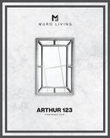 Muro Living กระจกตกแต่งดีไซส์ รุ่น ARTHUR 123