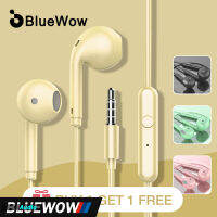 BlueWowเดิมU19หูฟังมาการองพร้อมไมโครโฟนUniversalเบสพิเศษ4สีIn-Earหูฟัง1.2Mชุดหูฟังสเตอริโอ