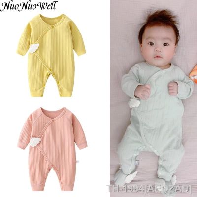 ﹉ bebê macacões roupas para bebe menina 0 a 12 meses frete gratis roupaRoupa da do recém-nascido menino algodão impresso macacão de manga longa pijamas