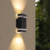 Outdoor IP65 LED Waterproof Aluminum Wall Lamp Waterproof Street Sconce Garden Porch Stair Aisle Wall Lighting Fixture