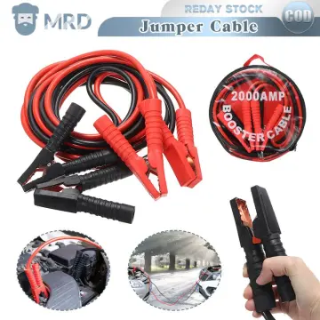 600Amp Jumper Cables for Car Battery, Heavy Duty Automotive Booster Cables  for Jump Starting Dead or Weak Batteries