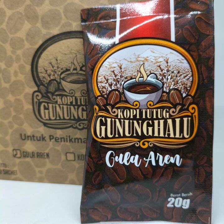 Kopi Bubuk Asli Gula Aren Kemasan Sachet Lazada Indonesia