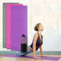 【CW】1Pc ไมโครไฟเบอร์ Breathable Yoga Mat ผ้าขนหนู Anti-Slip Sweat-Absorbent Fitness Pilates Pad Coverhot