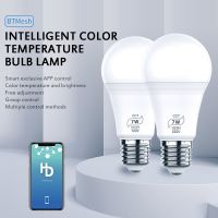 [Super bright bulb] 7W WiFi สมาร์ทหลอดไฟ LED E27 B22 Ampoule อัจฉริยะหรี่แสงได้โคมไฟกลางคืนนำไปใช้กับ Alexa Google Home Alice Echo สำหรับ