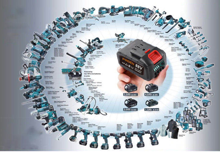 ความจุมาก-12v-198v-แบตเตอรี่ลิเธียมเครื่องมือไฟฟ้าสากล-แบตเตอรี่สำหรับประแจผลกระทบ-แบตเตอรี่ลิเธียมสำหรับสว่านไฟฟ้า-แบตเตอรี่ทั่วไปสำหรับเครื่องบดมุม-เครื่องเป่าผม-แบตเครื่องตัดหญ้าไฟฟ้า-แบตเลื่อย-แบต