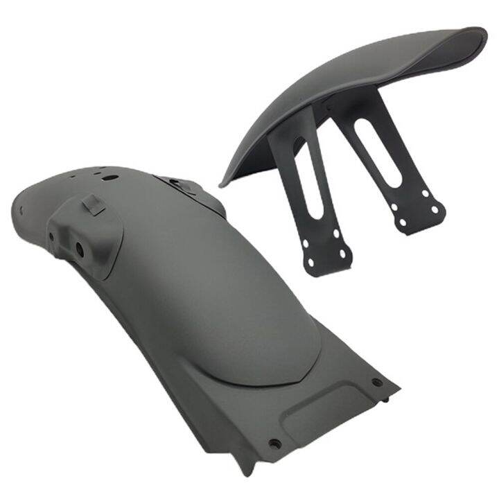 Universal Motorcycle Front Wheel Fender Retro Black \Chrome Tire Position Mudguard Splash Guard