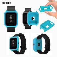 【lolo Watch】FIFATA เคสซิลิโคนนิ่มสำหรับ Xiaomi Huami Amazfit Bip Youth ฝาครอบกรอบนาฬิกา Bip Bip