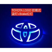 Hot New TOYOTA LOGO 5D LED DAYLIGHT+BRAKE RED