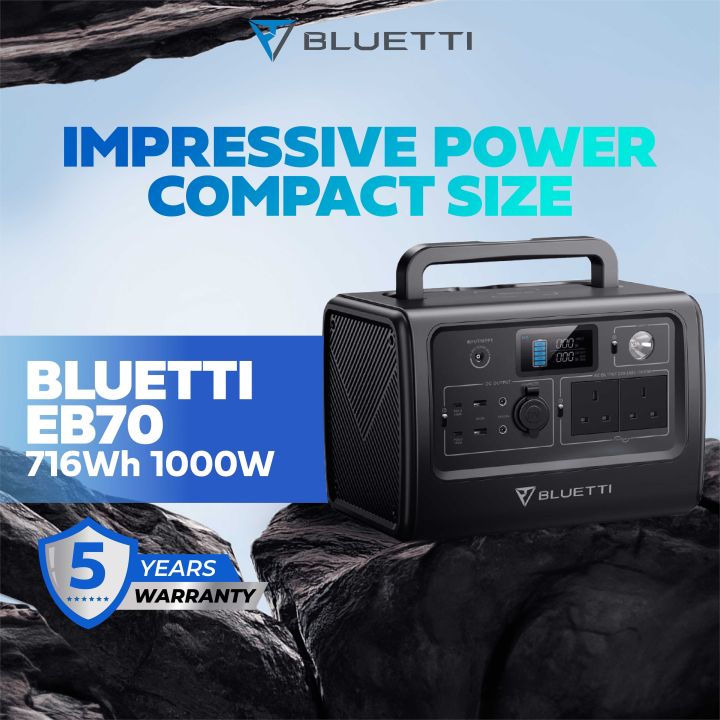 BLUETTI EB70 Portable Power Station