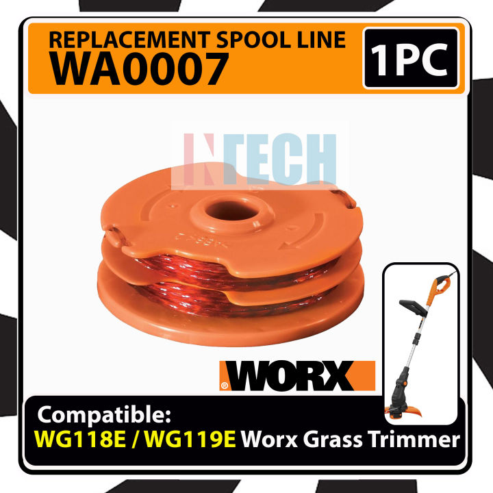 Worx WA0007 Replacement Spool Line for Worx WG118E WG119E