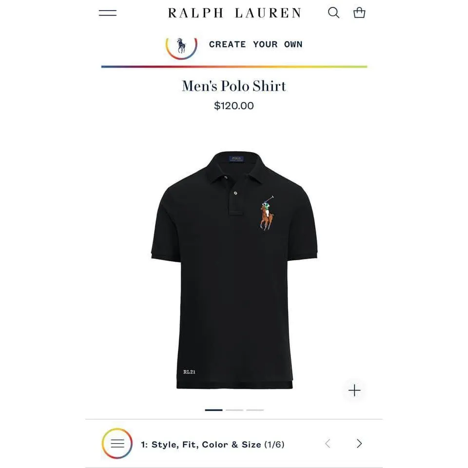 Áo polo Ralph Lauren logo ngựa to - Áo thun Nam có cổ - Modife Shop |  