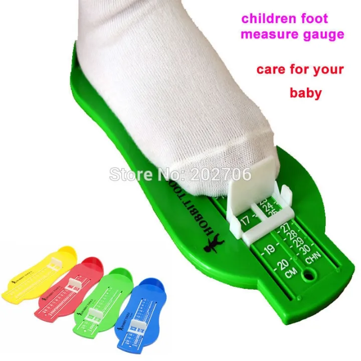 {hot} 0 20cm Professional Foot Measuring Gauge children Shoe Measure