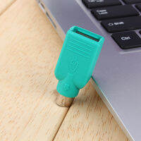 Ymiko USB ตัวเมียเป็นอะแดปเตอร์ตัวผู้2ตัวสำหรับแป้นพิมพ์ USB/เมาส์เชื่อมต่อกับคอมพิวเตอร์