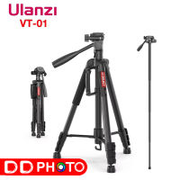 ขาตั้งกล้อง Ulanzi VT-01 ปรับสูงสุดได้ถึง 1.8 เมตร รองรับน้ำหนัก 3 กก.