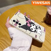 YIWESAN เคสสำหรับ Huawei Nova Y70 Plus Nova 10 Pro Nova 10 SE ลายการ์ตูน Kuromi เคสดีไซน์ใหม่แบบบางสุดสร้างสรรค์เคสป้องกันขอบสี่เหลี่ยมเคสปลอกซิลิโคนนิ่มเคสกันกระแทก