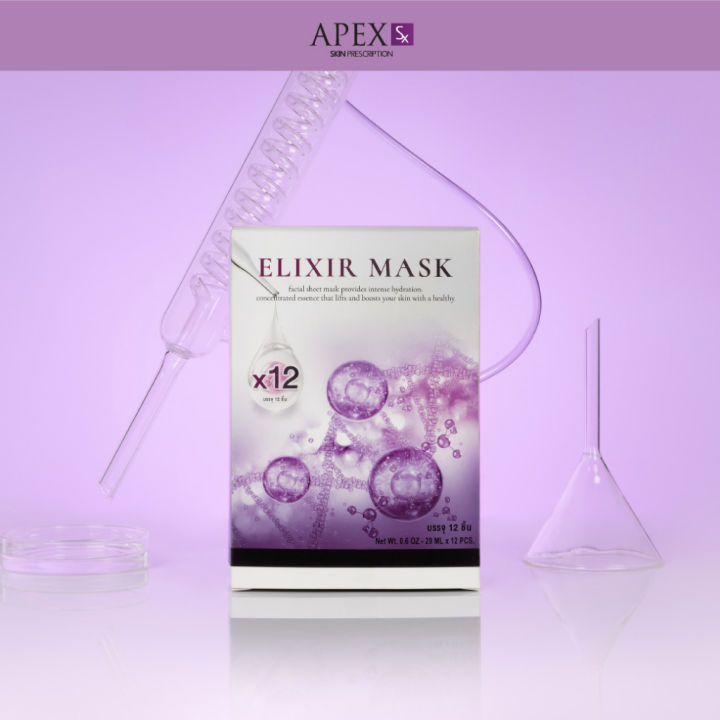 elixir-mask-มาร์ส-5-รก-มาร์สแผ่นอัพผิวสวยyoungใสในแผ่นเดียว