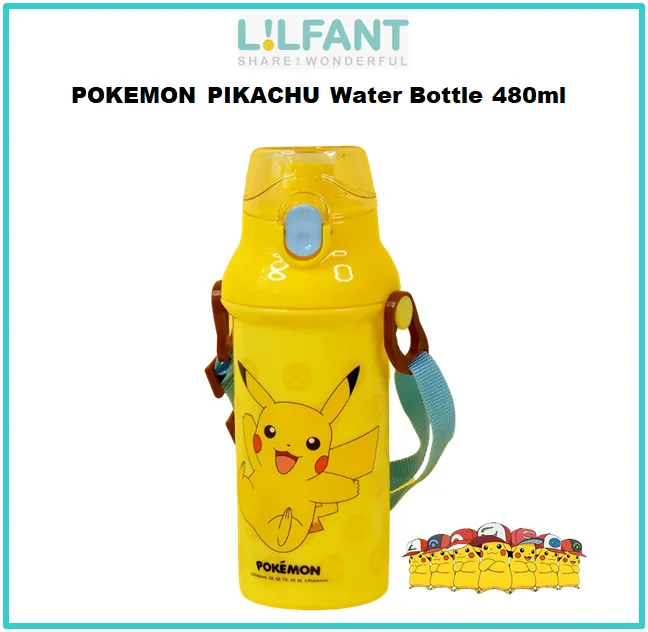 Pokemon Water Bottle 480ml (Pikachu Face)