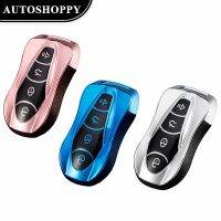 shangdjh TPU Car Key Case Cover for Geely Tugella EPro Emgrand L S GS GL EV RS Coolray Atlas Pro Proton X7 Geometry A C EX3 Geely GC9 Rin