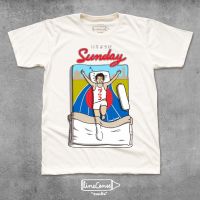 เสื้อยืดคอตตอน แฟชั่น Sunday T-shirt เสื้อยืดลายซันเดย์ เสื้อยืด