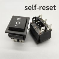 motorcycle  boat  KCD4 6 Pin Black Rocker Switch ON-OFF-ON 2/3 Position 16A 250VAC/ 20A 125VAC Self-reset/MomentaryPower Switch Electrical Circuitry